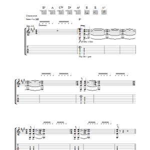 The Clash Tommy Gun Musik Noten - Guitar Tab - 33185-0