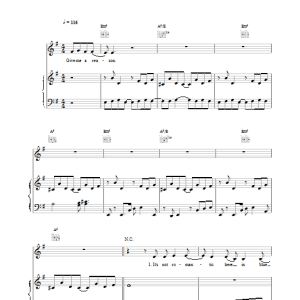 The Corrs Give Me A Reason Musik Noten - Piano, Vocal & Guitar Chords - 15268-0