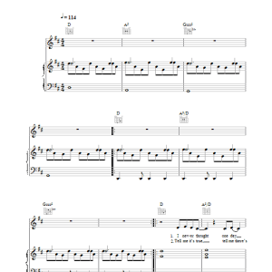 The Corrs Goodbye Musik Noten - Piano, Vocal & Guitar Chords - 28797-0