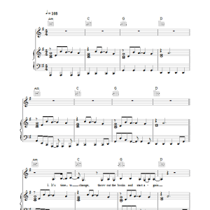 The Corrs Hideaway Musik Noten - Piano, Vocal & Guitar Chords - 28798-0