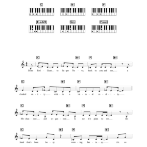 The Corrs Secret Life Musik Noten - Piano, Vocal & Guitar Chords - 109636-0