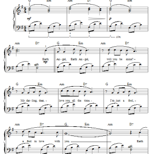The Crew-Cuts Earth Angel (arr. Phillip Keveren) Musik Noten - Easy Piano - 74322-0