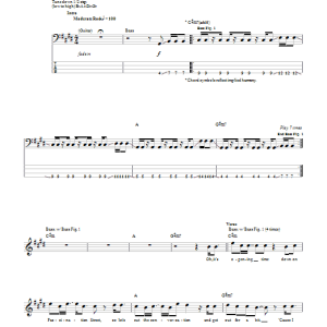 The Cure Fascination Street Musik Noten - Bass Guitar Tab - 50292-0