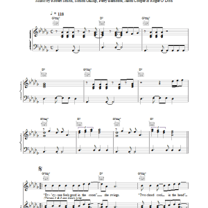 The Cure The 13th Musik Noten - Piano, Vocal & Guitar Chords - 15721-0