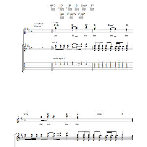 The Cure The Caterpillar Musik Noten - Guitar Tab - 37830-0