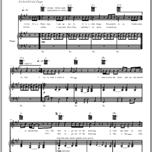 The Dresden Dolls First Orgasm Musik Noten - Piano, Vocal & Guitar Chords - 69497-0