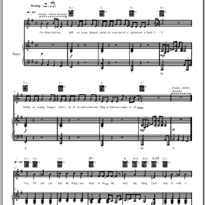 The Dresden Dolls Mandy Goes To Med School Musik Noten - Piano, Vocal & Guitar Chords - 69500-0