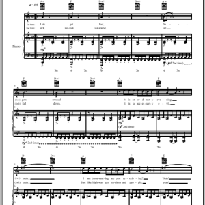 The Dresden Dolls Necessary Evil Musik Noten - Piano, Vocal & Guitar Chords - 69491-0