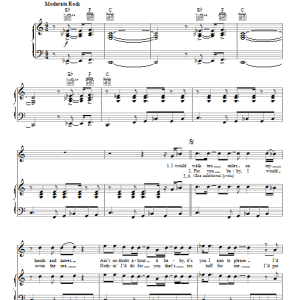 The Fabulous Thunderbirds Tuff Enuff Musik Noten - Piano, Vocal & Guitar Chords - 73091-0