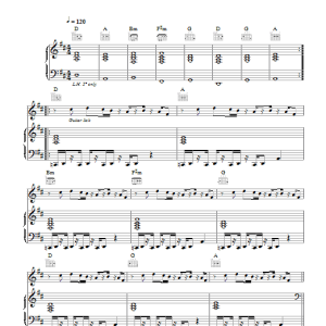The Farm All Together Now Musik Noten - Piano, Vocal & Guitar Chords - 45097-0