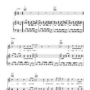 The Feelers As Good As It Gets Musik Noten - Piano, Vocal & Guitar Chords - 38934-0