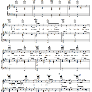The Fray Look After You Musik Noten - Piano, Vocal & Guitar Chords - 55724-0