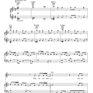 The Fray Munich Musik Noten - Piano, Vocal & Guitar Chords - 88463-0