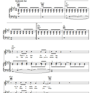 The Gabe Dixon Band Disappear Musik Noten - Piano, Vocal & Guitar Chords - 69482-0