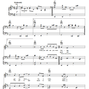 The Gabe Dixon Band Till You're Gone Musik Noten - Piano, Vocal & Guitar Chords - 69475-0