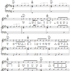 The Grass Roots Let's Live For Today Musik Noten - Piano, Vocal & Guitar Chords - 22658-0