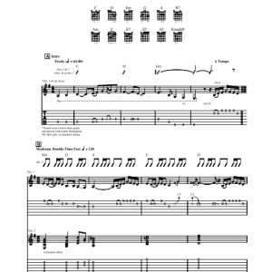 The Hellecasters Hellecaster Theme Musik Noten - Guitar Tab - 77919-0