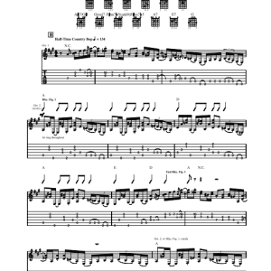 The Hellecasters The Claw Musik Noten - Guitar Tab - 77915-0