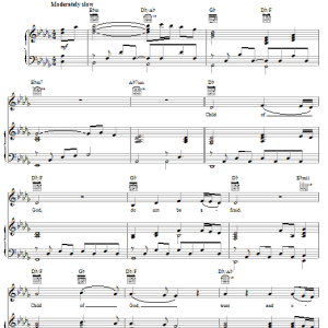 The Hoppers Child Of God Musik Noten - Piano, Vocal & Guitar Chords - 77837-0