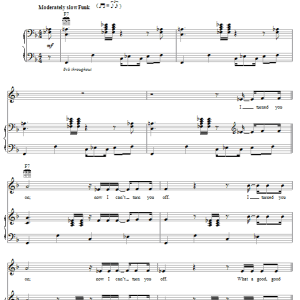 The Isley Brothers I Turned You On Musik Noten - Piano, Vocal & Guitar Chords - 53796-0