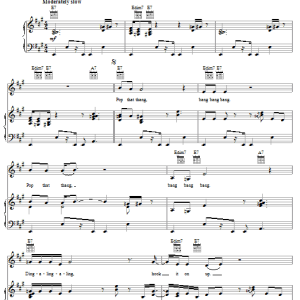 The Isley Brothers Pop That Thang Musik Noten - Piano, Vocal & Guitar Chords - 53798-0