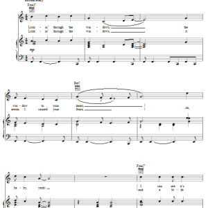 The Jackson 5 Lookin' Through The Windows Musik Noten - Piano, Vocal & Guitar Chords - 52824-0