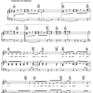 The Jackson 5 Maybe Tomorrow Musik Noten - Piano, Vocal & Guitar Chords - 52822-0
