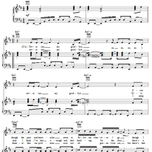 The Jackson 5 Never Can Say Goodbye Musik Noten - Piano, Vocal & Guitar Chords - 22279-0