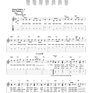 The Jamies Summertime, Summertime Musik Noten - Easy Guitar Tab - 74348-0