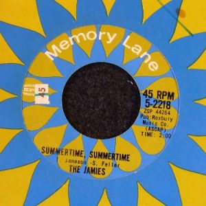 The Jamies Summertime, Summertime Musik Noten - Easy Guitar Tab - 74348-thumbnail
