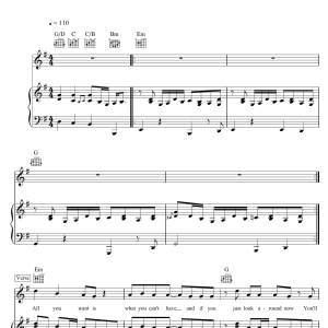 The John Butler Trio Better Than Musik Noten - Piano, Vocal & Guitar Chords - 43697-0