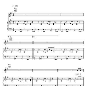The John Butler Trio Funky Tonight Musik Noten - Piano, Vocal & Guitar Chords - 43715-0