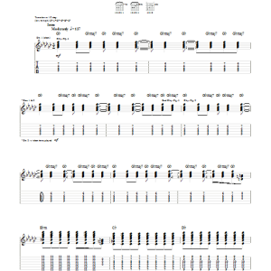 The Killers Change Your Mind Musik Noten - Guitar Tab - 30053-0