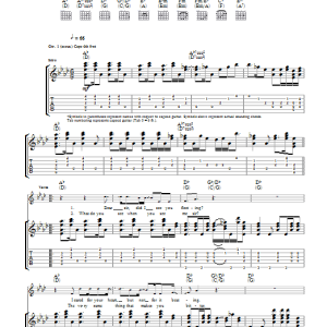 The Kooks All Over Town Musik Noten - Guitar Tab - 42379-0