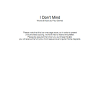 The Kooks I Don't Mind Musik Noten - Guitar Chords/Lyrics - 44070-0