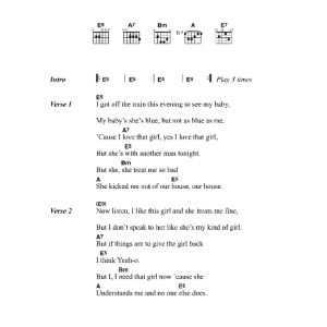 The Kooks I Love That Girl Musik Noten - Guitar Chords/Lyrics - 44067-0