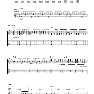 The Kooks Junk Of The Heart (Happy) Musik Noten - Guitar Tab - 111403-0