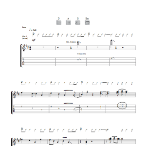 The Kooks Love It All Musik Noten - Guitar Tab - 42376-0
