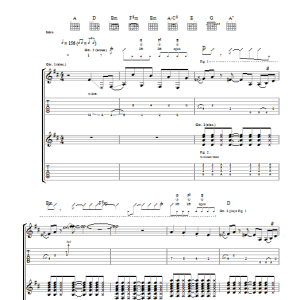 The Kooks Mr Maker Musik Noten - Guitar Tab - 42381-0