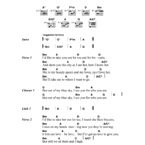 The Kooks Tea And Biscuits Musik Noten - Guitar Chords/Lyrics - 44129-0