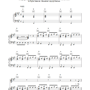The Levellers Fantasy Musik Noten - Piano, Vocal & Guitar Chords - 14651-0