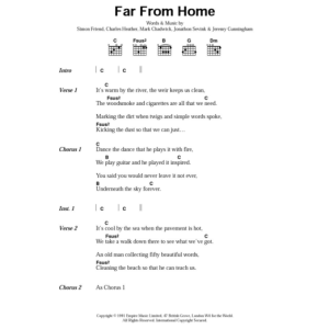 The Levellers Far From Home Musik Noten - Guitar Chords/Lyrics - 49247-0