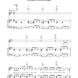 The Levellers Maid Of The River Musik Noten - Piano, Vocal & Guitar Chords - 14657-0