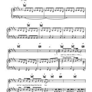 The Lightning Seeds All I Want Musik Noten - Piano, Vocal & Guitar Chords - 17320-0