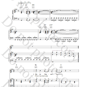 The Lightning Seeds Feeling Lazy Musik Noten - Piano, Vocal & Guitar Chords - 17313-0