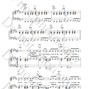 The Lightning Seeds Ready Or Not Musik Noten - Piano, Vocal & Guitar Chords - 17322-0