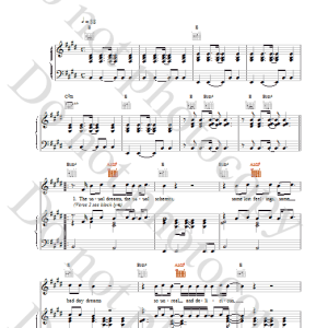 The Lightning Seeds Waiting For Today To Happen Musik Noten - Piano, Vocal & Guitar Chords - 17326-0