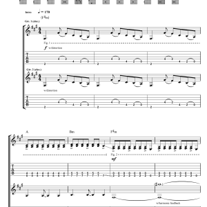 The Living End State Of Emergency Musik Noten - Guitar Tab - 38849-0
