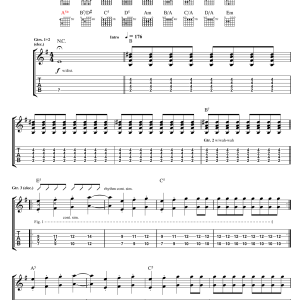 The Living End 'Til The End Musik Noten - Guitar Tab - 38839-0