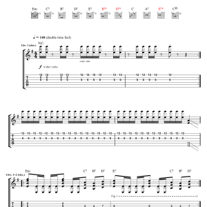 The Living End What's On Your Radio Musik Noten - Guitar Tab - 38807-0